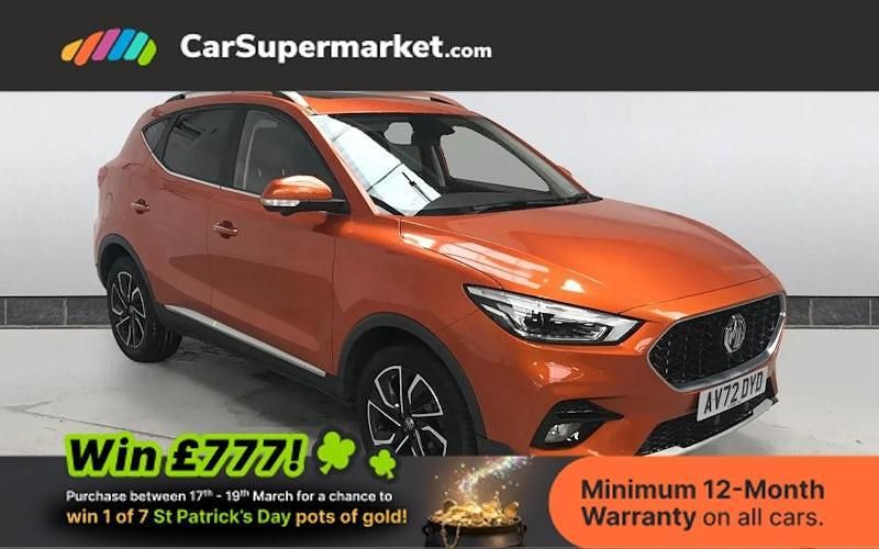 Used MG ZS Exclusive 111 HP (81 kW) 2023 Orange SUV