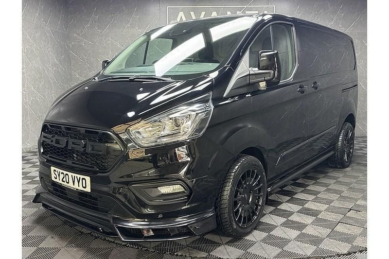 Used Ford Transit Custom Limited 130 HP (95 kW) 2020 Black Van