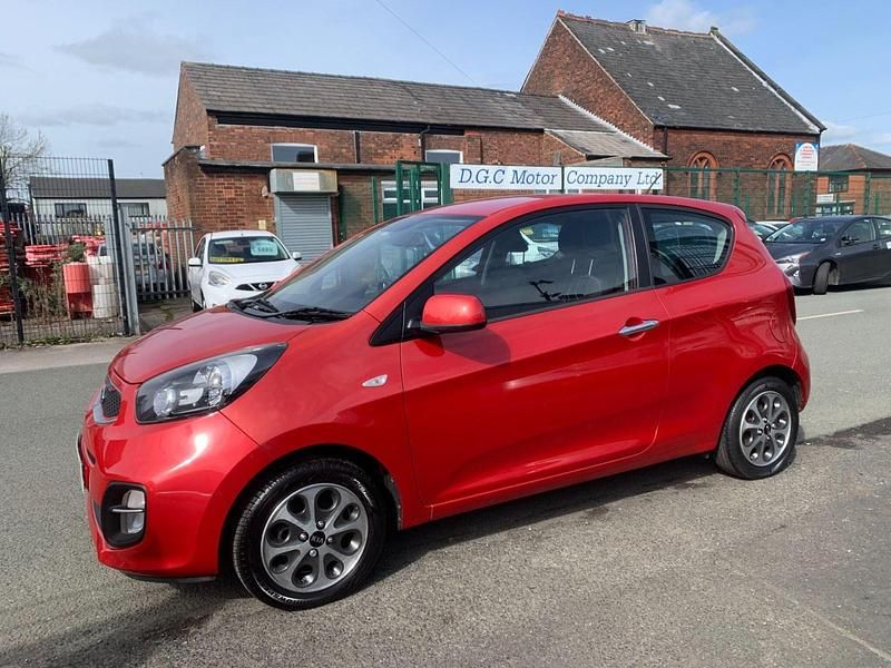 Used Kia Picanto City 68 HP (50 kW) 2013 Red Hatchback