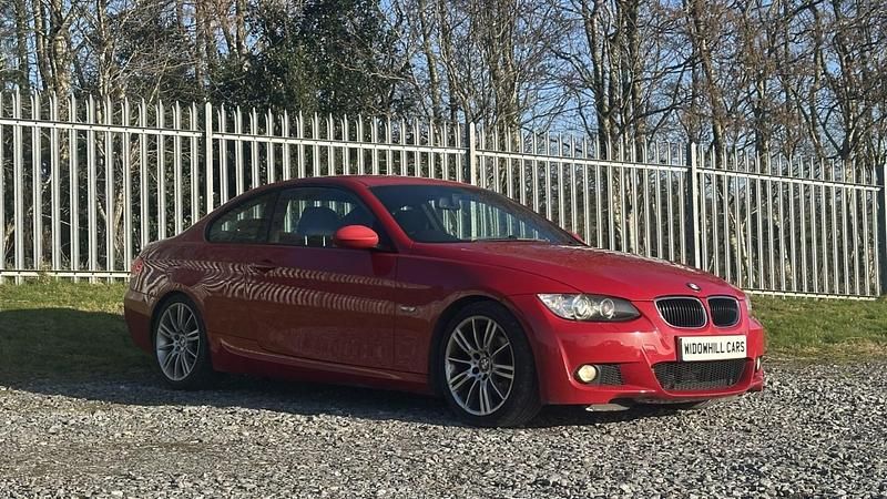 Used BMW 320 M Sport 2008 Red Coupe