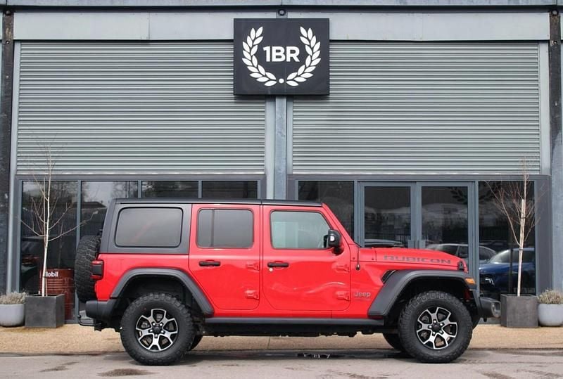 Used Jeep Wrangler Rubicon 200 HP (147 kW) 2020 Red SUV