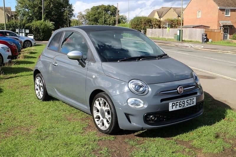Used Fiat 500 Club 69 HP (50 kW) 2019 Grey Hatchback