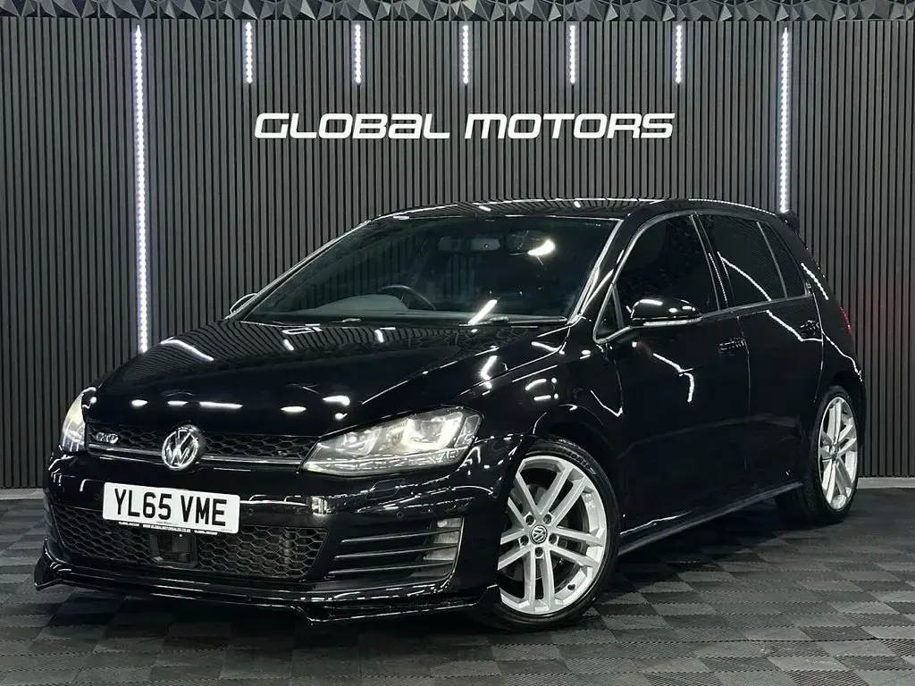 Used VW Golf VII GTD 184 HP (135 kW) 2016 Black Hatchback