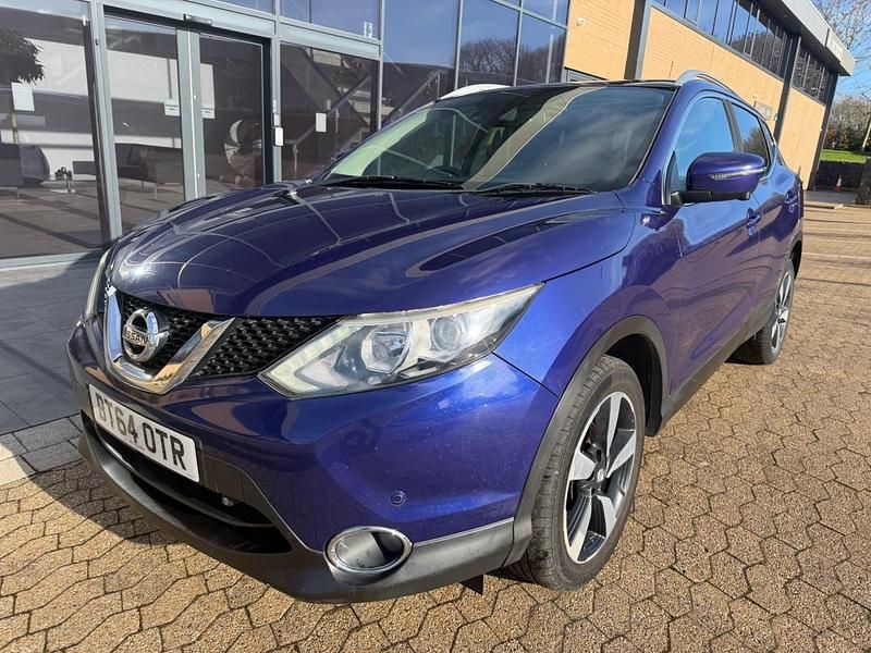 Used Nissan Qashqai N-TEC 2014 Blue SUV
