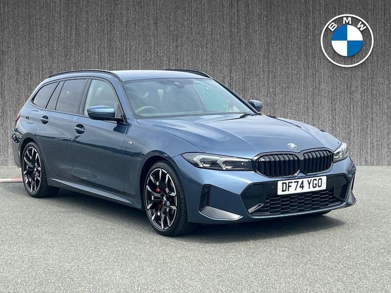 Blue Used 2024 BMW 320 M Sport Estate | £36,549 (Expensive) - Image 1/4