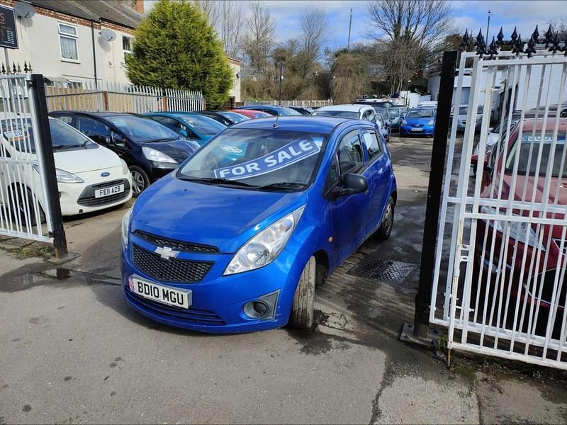 Used Chevrolet Spark 2010 Blue Hatchback