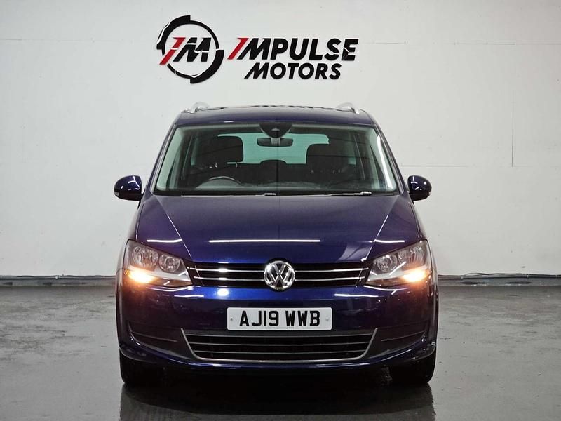 Used VW Sharan SE 150 HP (110 kW) 2019 Blue MPV
