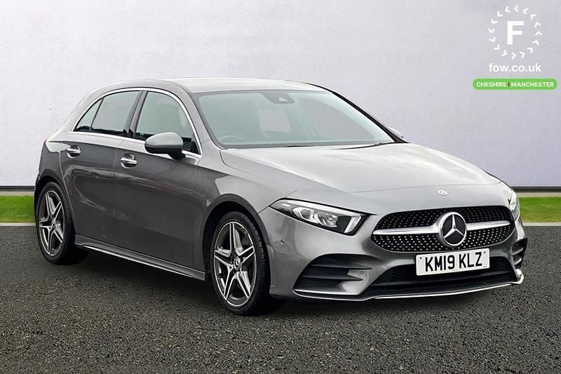 Grey Used 2019 Mercedes A250 AMG Line Premium Hatchback | £17,399 (Fair price) - Image 1/4