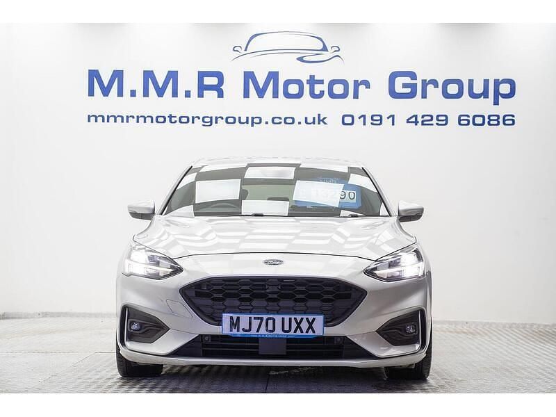 Used Ford Focus ST-Line X 120 HP (88 kW) 2020 Silver Hatchback