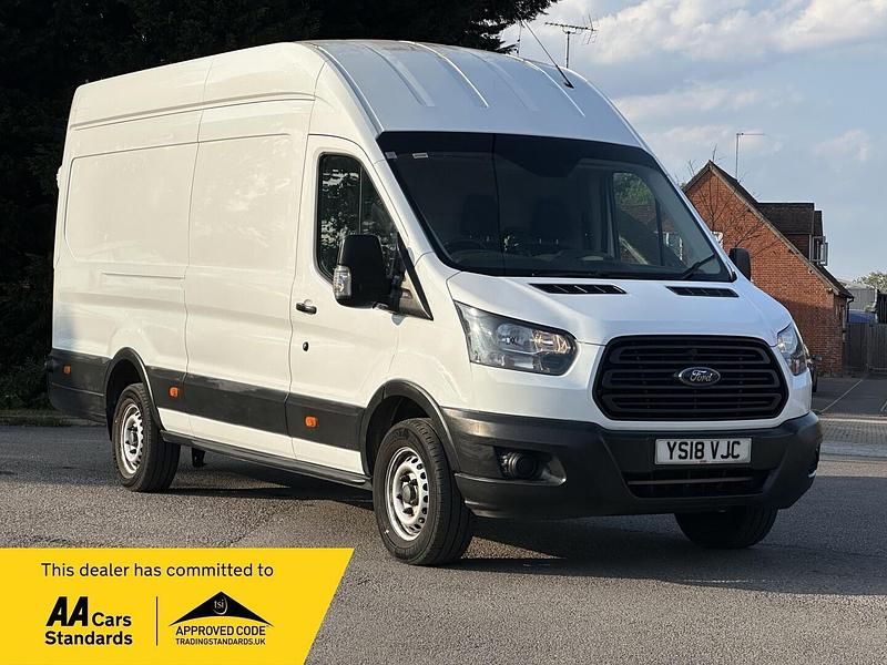 White Used 2018 Ford Transit Van | £13,500 (A bit pricey) - Image 1/3