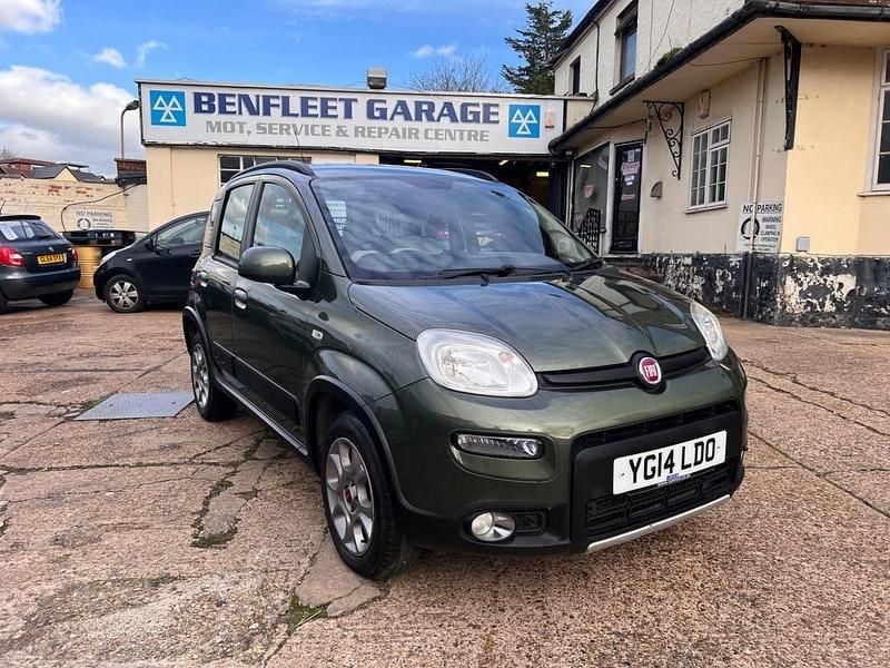 Green Used 2014 Fiat Panda 4x4 Hatchback | £3,695 (Fair price) - Image 1/4