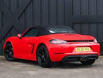 Used Porsche 718 Boxster 300 HP (220 kW) 2020 Red Cabriolet