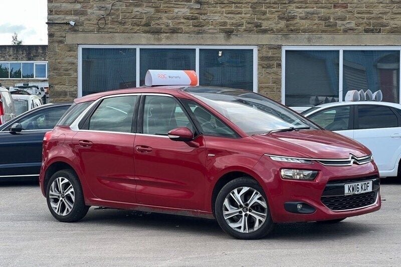 Red Used 2016 Citroën C4 Picasso Exclusive MPV | £4,290 (A bit pricey) - Image 1/2