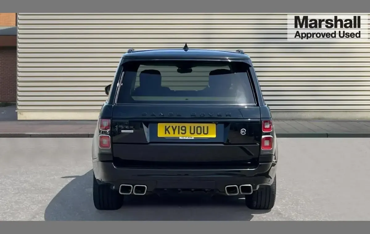 Used Land Rover Range Rover Autobiography 525 HP (386 kW) 2019 Metallic  santorini black SUV