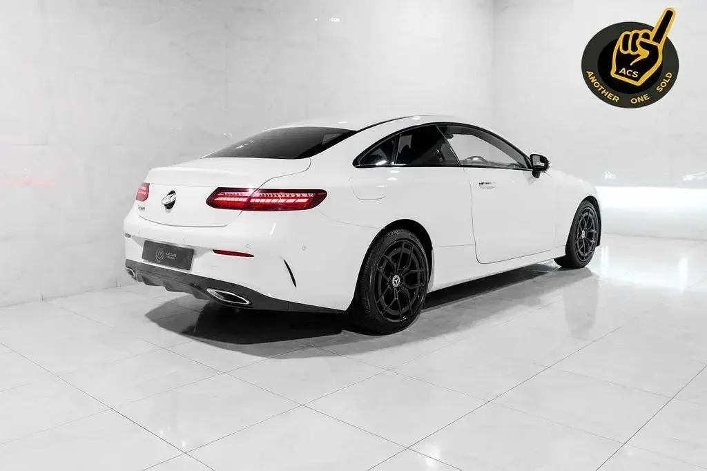 Used Mercedes E300 AMG Line Premium 2021 White Coupe