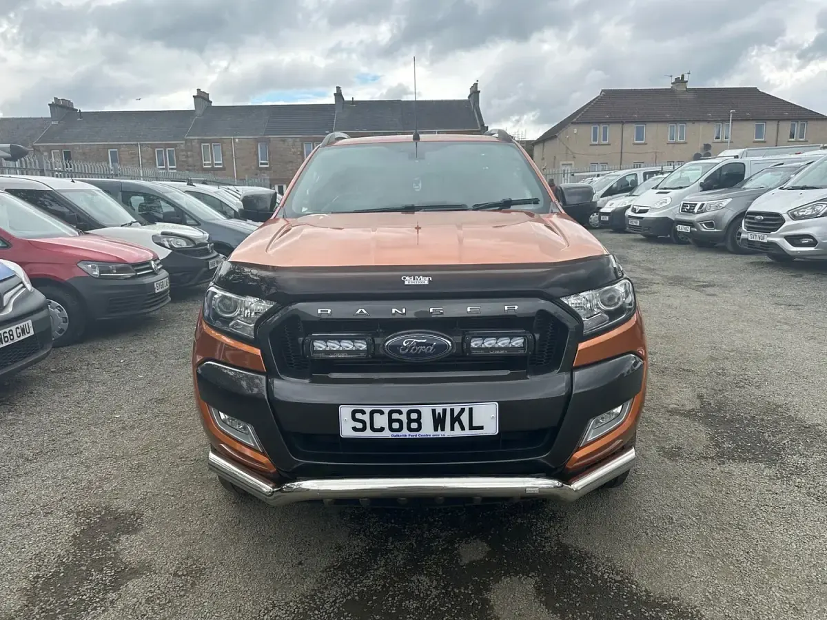 Used Ford Ranger Wildtrack 200 HP (147 kW) 2018 Orange Pickup