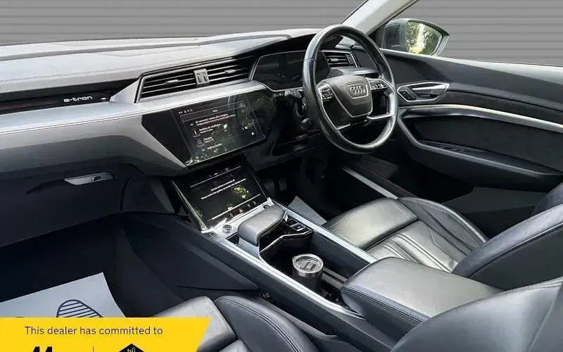 Used Audi e-tron 230 kW (313 HP) 2020 Blue SUV