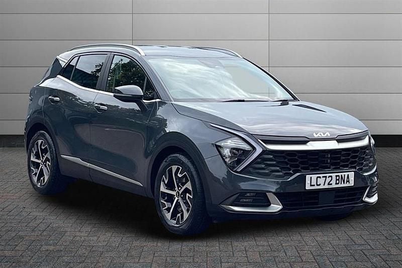Grey Used 2022 Kia Sportage 2 SUV | £22,695 (Expensive) - Image 1/4