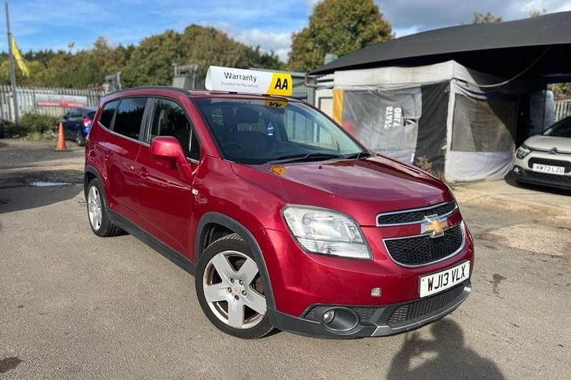 Red Used 2013 Chevrolet Orlando LTZ MPV | £2,740 (Fair price) - Image 1/1