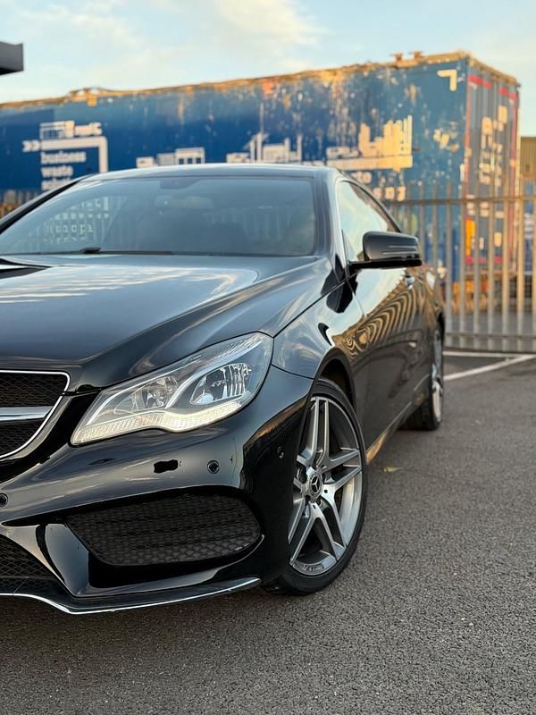 Used Mercedes E250 AMG 2014 Black Coupe