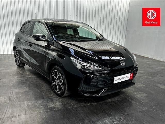 Metallic black pearl Used 2024 MG MG3 Trophy Hatchback | £17,495 (Fair price) - Image 1/4