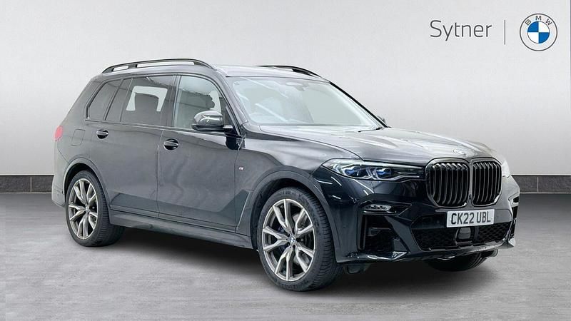 Black Used 2022 BMW X7 Comfort Edition SUV | £66,250 (Fair price) - Image 1/4