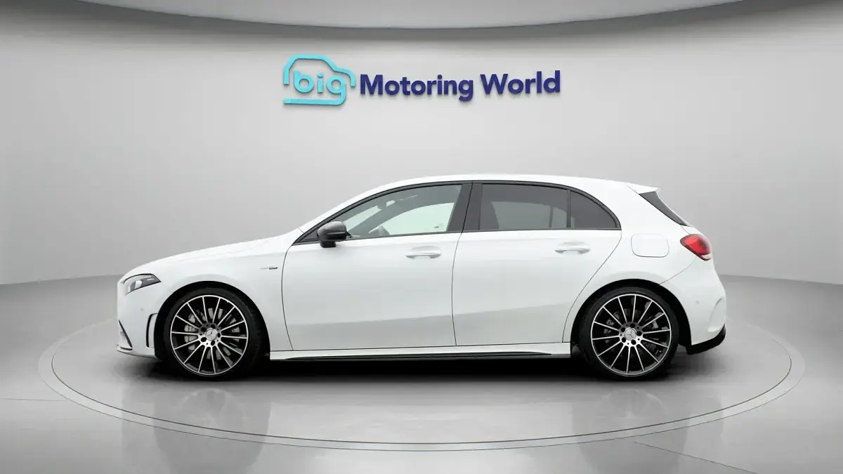 Used Mercedes A35 AMG Executive 306 HP (225 kW) 2022 White Hatchback