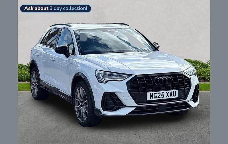 Used Audi Q3 Black Edition 147 HP (108 kW) 2025 White SUV