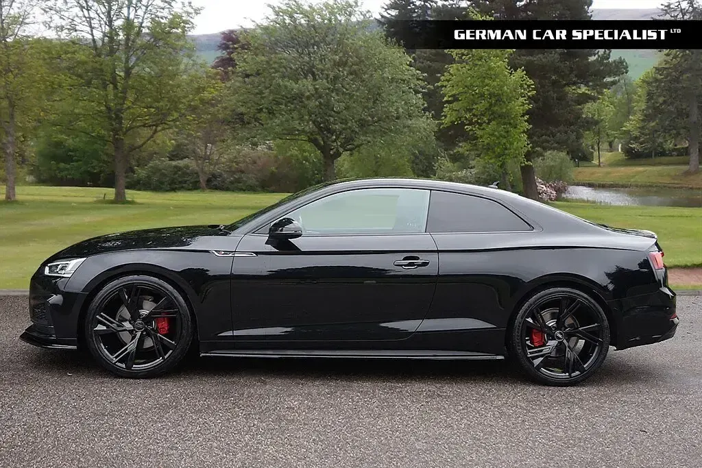 Used Audi A5 Black Edition 190 HP (139 kW) 2019 Mythos black Coupe