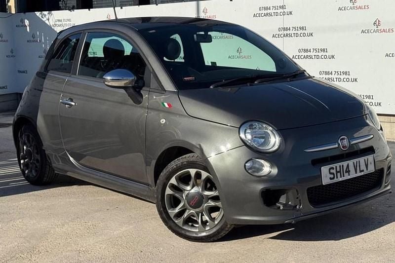 Used Fiat 500 S 69 HP (50 kW) 2014 Grey Hatchback
