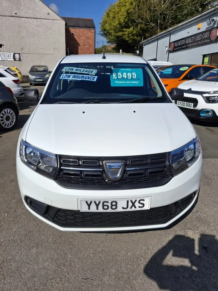Begagnad Dacia Sandero Essentiel 90 HK (66 kW) 2018 Vit Halvkombi