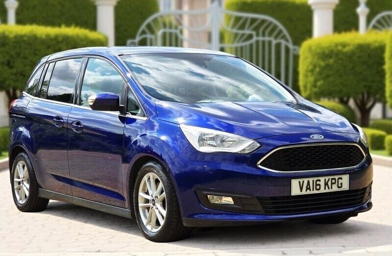Blue Used 2016 Ford Grand C-Max Zetec MPV | £6,890 (Fair price) - Image 1/4