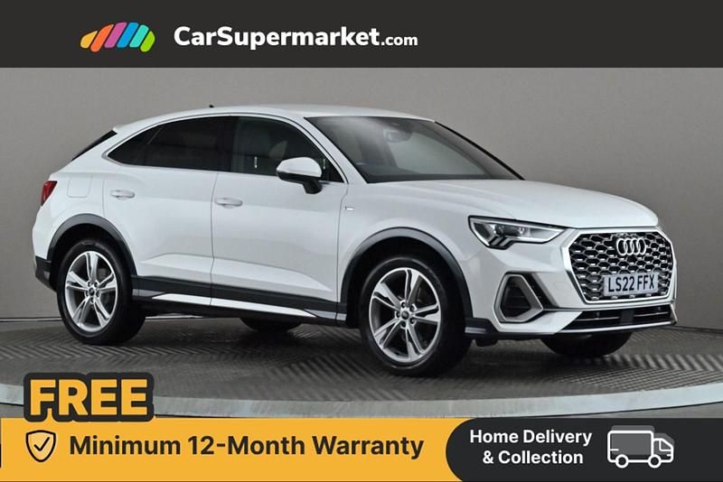 White Used 2022 Audi Q3 S-Line SUV | £23,697 (Fair price) - Image 1/4