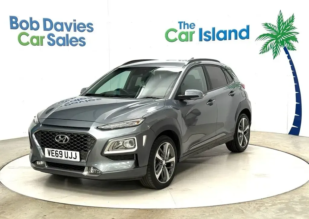 Used Hyundai Kona Premium 120 HP (88 kW) 2020 Silver SUV