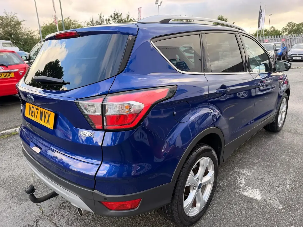Used Ford Kuga Titanium X 120 HP (88 kW) 2017 Blue SUV