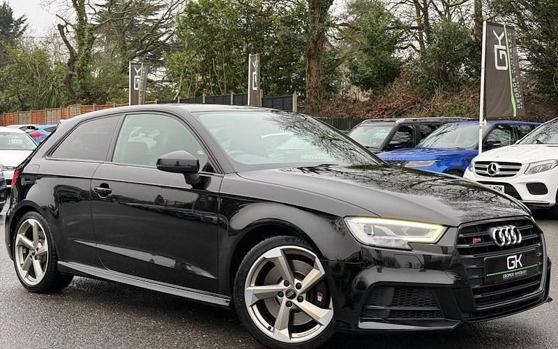 Used Audi S3 Sportback Black Edition 310 HP (228 kW) 2017 Black Hatchback