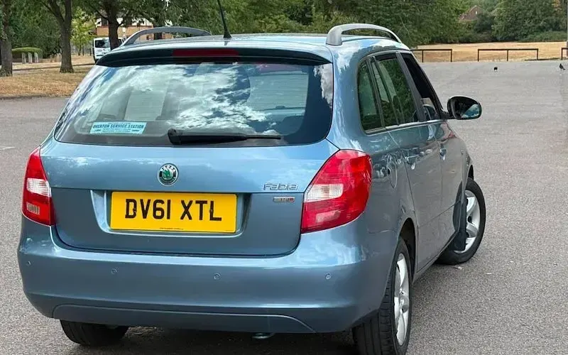 Used Skoda Fabia SE 105 HP (77 kW) 2011 Grey Estate