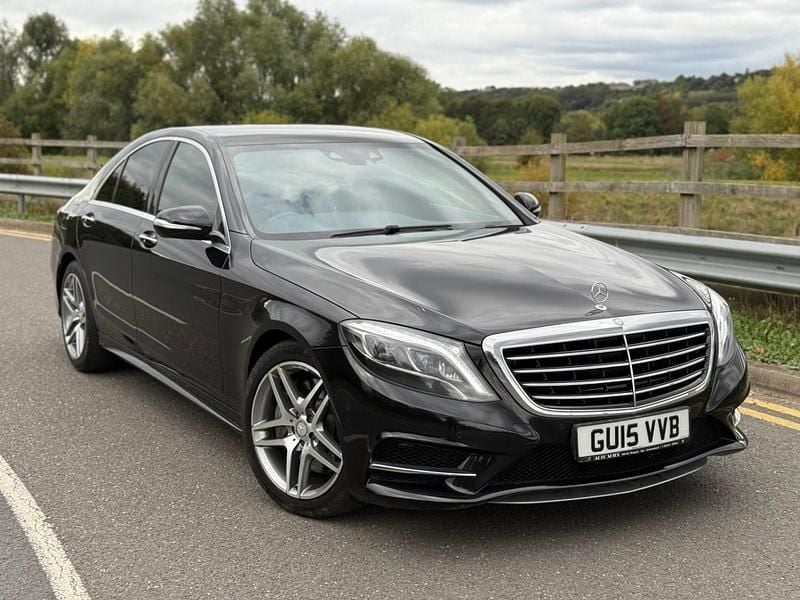Used Mercedes S350 AMG line 2015 Black Sedan