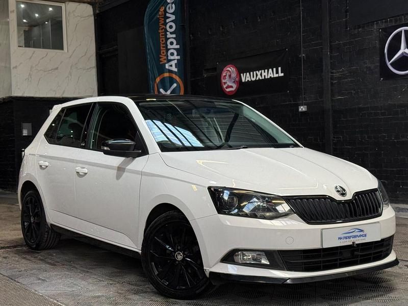 Used Skoda Fabia Monte Carlo 2017 White Hatchback