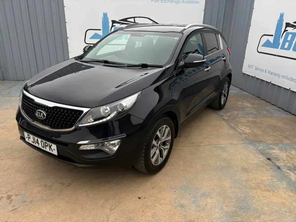 Used Kia Sportage 115 HP (84 kW) 2014 Black SUV