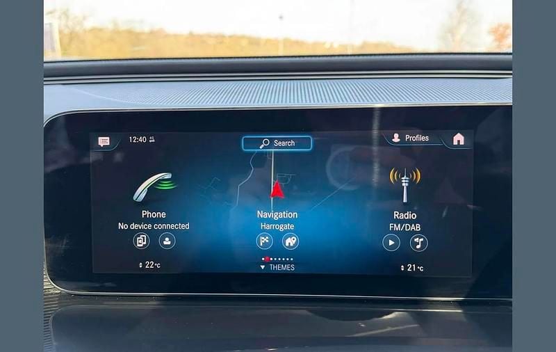 Used Mercedes EQC400 AMG Line Premium Plus 300 kW (408 HP) 2023 Blue SUV