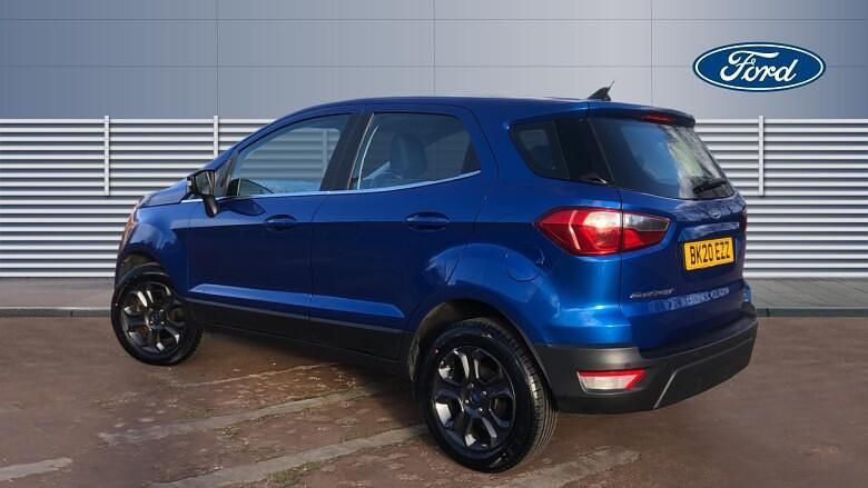 Used Ford Ecosport Zetec 125 HP (91 kW) 2019 Blue SUV