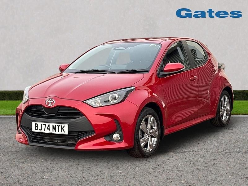 Used Toyota Yaris Hybrid 2024 Red Hatchback