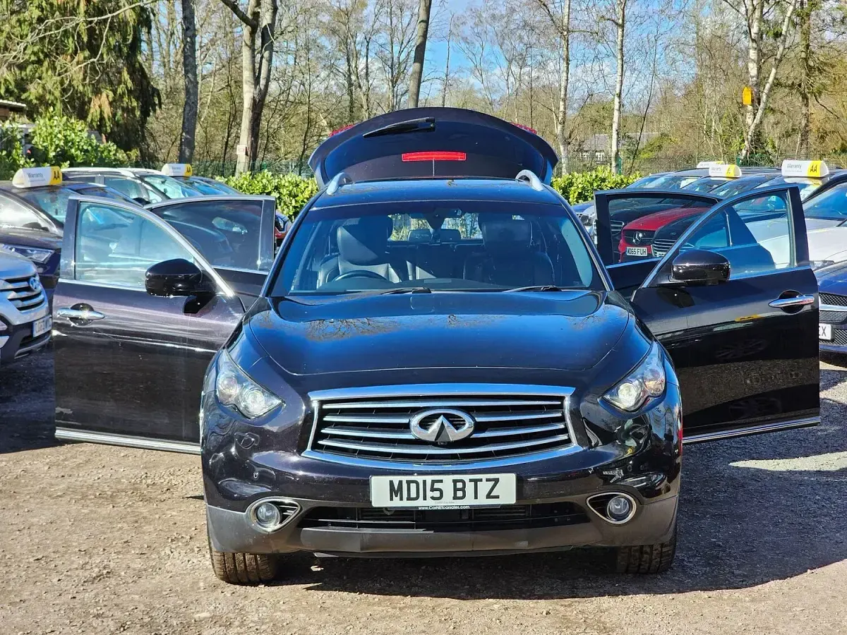 Used Infiniti QX70 Premium 238 HP (175 kW) 2015 Black SUV