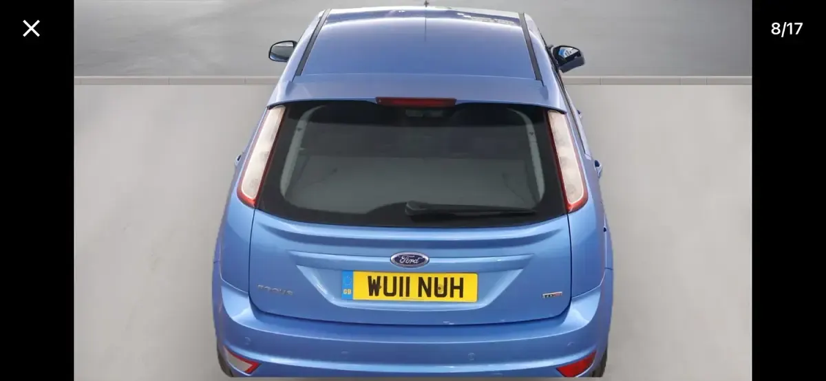 Used Ford Focus Sport 110 HP (80 kW) 2011 Blue Hatchback