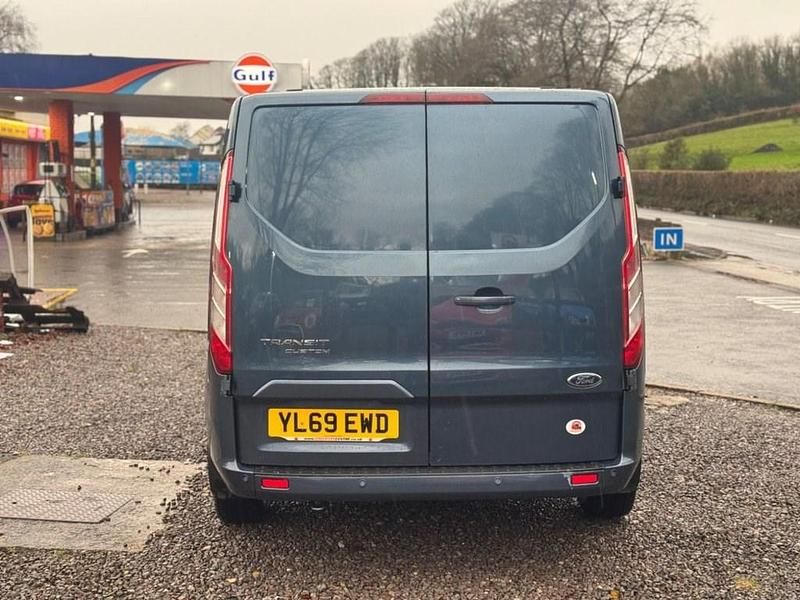 Used Ford Transit Custom Limited 130 HP (95 kW) 2019 Blue Van