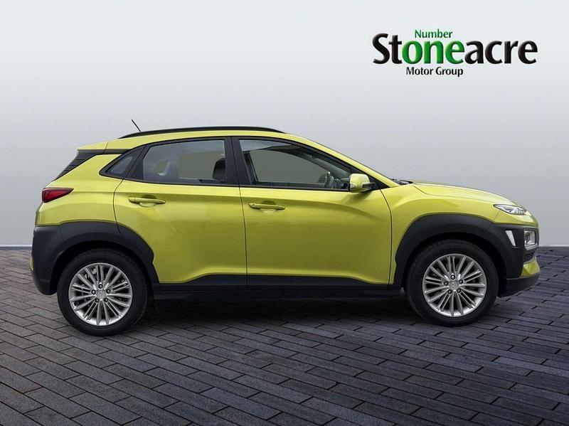 Gebraucht Hyundai Kona SE 120 PS (88 kW) 2019 Gelb SUV