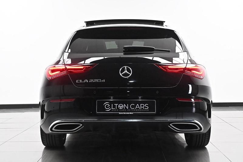 Used Mercedes CLA220 Shooting Brake AMG line 2020 Black Estate