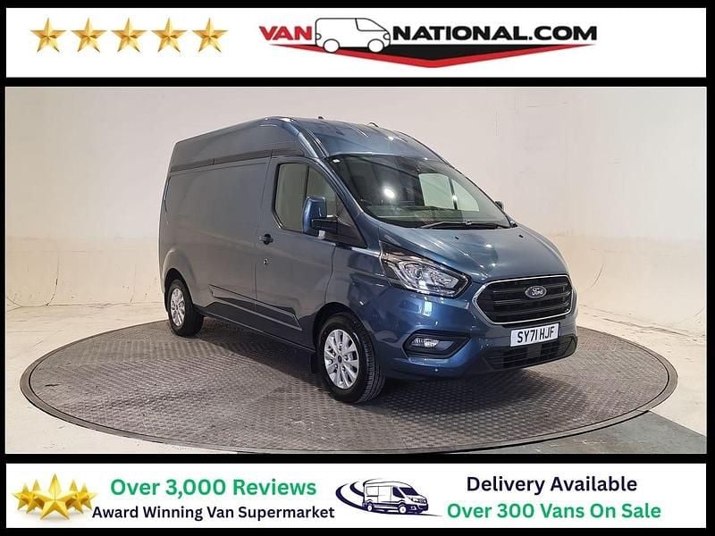 Used Ford Transit Custom Limited 170 HP (125 kW) 2021 Blue Van