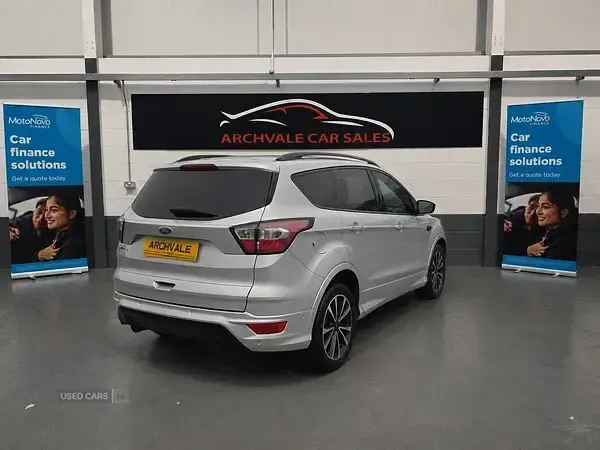 Used Ford Kuga ST-Line 150 HP (110 kW) 2017 Silver SUV
